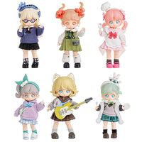 SIMONTOYS TEENNAR High School Club Activity Series Trading Doll [Normal 6 type set (Secret are NOT including)]