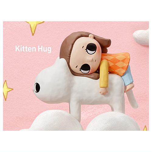 POPMART Nyota's Fluffy Life series [1.Kitten Hug]