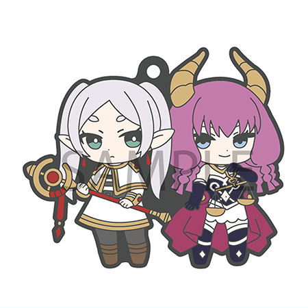 Rubber Mascot Buddy Colle Frieren Beyond Journey's End [5.Frieren & Aura]