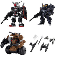 Gundam MOBILE SUIT ENSEMBLE 18.5 (BOX version) [Assorted 4 type set (1.(174)Prototype Gundam/2.(175)Silver Bullet Suppressor (Marking Plus)/5.(178)Gigan/6.(179)MS Weapon Set)]