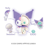 Dismantling Puzzle FANTASY Sanrio Characters Pop Mint Mix [3.Kuromi skeleton?]