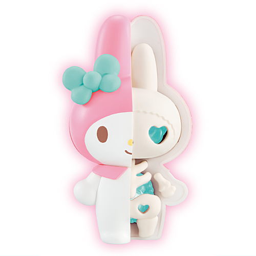 Dismantling Puzzle FANTASY Sanrio Characters Pop Mint Mix [4.My Melody skeleton?]