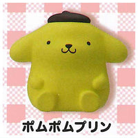 Sanrio Characters Sofubi Puppet Mascot [3.Pompompurin]
