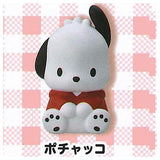 Sanrio Characters Sofubi Puppet Mascot [4.Pochacco]