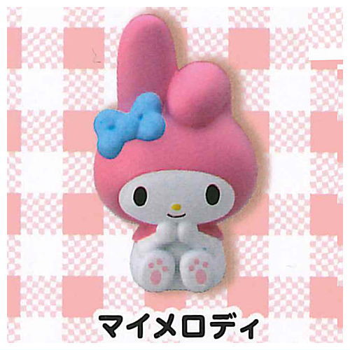 Sanrio Characters Sofubi Puppet Mascot [5.My Melody]