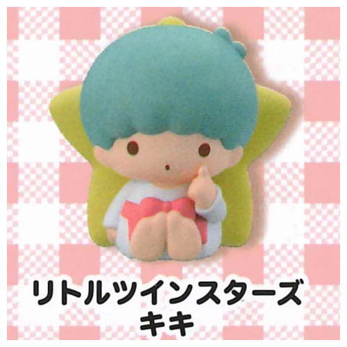 Sanrio Characters Sofubi Puppet Mascot [8.Kiki (Little Twin Stars)]