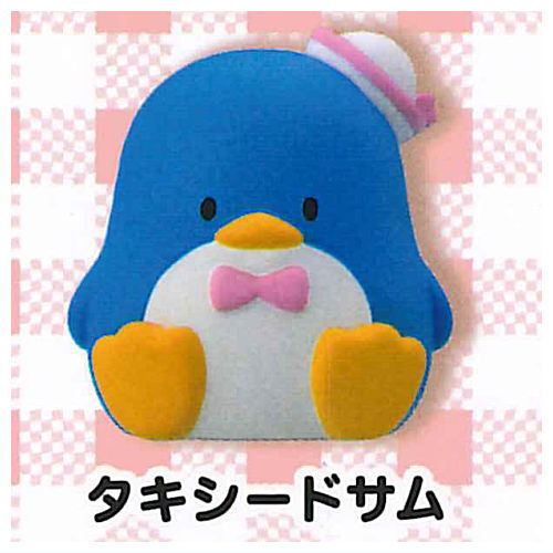 Sanrio Characters Sofubi Puppet Mascot [9.Tuxedo Sam]