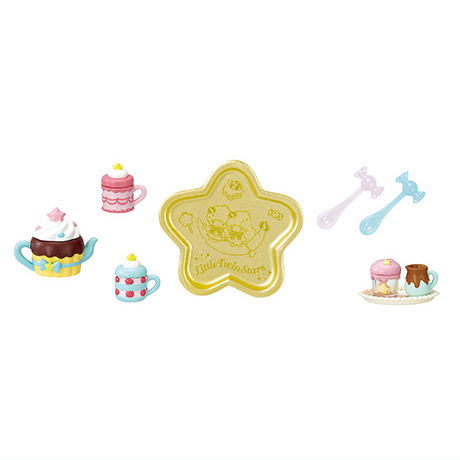 Sanrio LittleTwinStars PASTEL SWEETS ROOM [5.Tea Time]