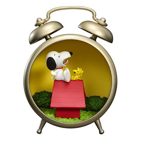 Peanuts Snoopy Antique Diorama Collection [3.Alarm Clock]