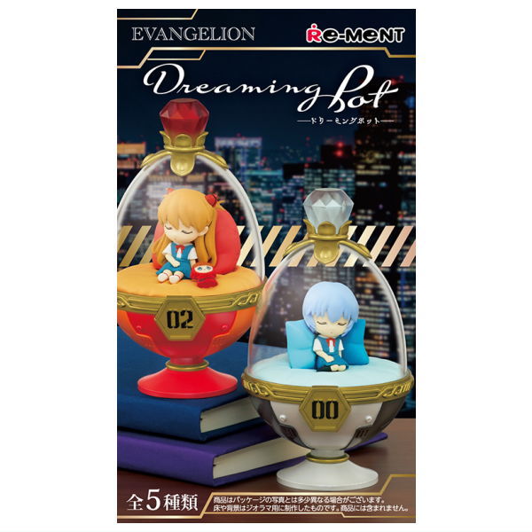 Evangelion Dreaming Pot [All 5 type set(Full Complete)]