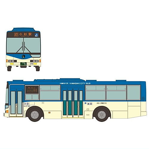 The Bus Collection Vol.33 Mitsubishi Fuso Aerostar long and short version [3.Kawasaki City Transportation Bureau (Kanagawa)]