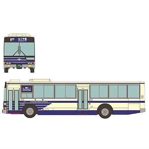The Bus Collection Vol.33 Mitsubishi Fuso Aerostar long and short version [9.Nagoya City Transportation Bureau (Aichi)]