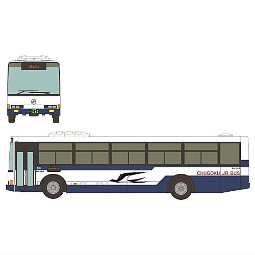 The Bus Collection Vol.33 Mitsubishi Fuso Aerostar long and short version [11.Chugoku JR Bus (Hiroshima, Yamaguchi, Shimane)]
