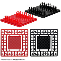 Pripra Figure Chess Clear Red x Black