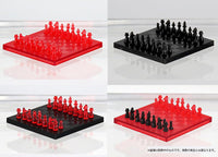 Pripra Figure Chess Clear Red x Black