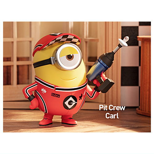 POPMART Universal Despicable Me 4 series [8.Pit Crew Carl]