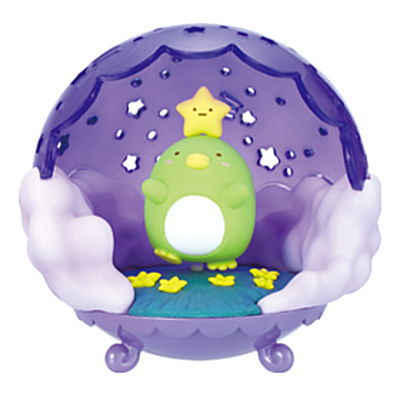 Sumikkogurashi Clear globe [3.Penguin?: Night sky]