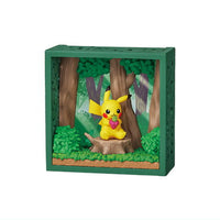 Pokemon Frame Deep woods [3.Pikachu]