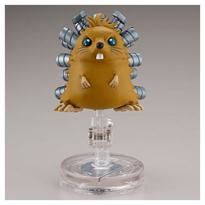 Anime Yu-Gi-Oh! Series 3D Monster Collection Vol.2 [5.Quillbolt Hedgehog]