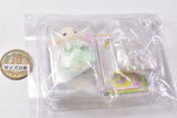 Sylvanian Families BB-12 Baby Collection Baby Flower Garden Friends Series [5.Flora Rabbit Small Baby Sage]