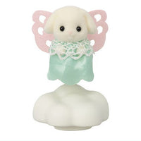 Sylvanian Families BB-12 Baby Collection Baby Flower Garden Friends Series [5.Flora Rabbit Small Baby Sage]