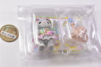 Sylvanian Families BB-12 Baby Collection Baby Flower Garden Friends Series [7.Grayish Cat Baby Liberty]