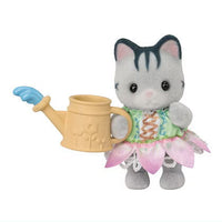 Sylvanian Families BB-12 Baby Collection Baby Flower Garden Friends Series [7.Grayish Cat Baby Liberty]