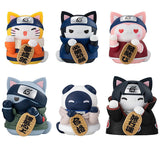 MEGA CAT PROJECT NARUTO Nyaruto! Lucky cat FORTUNE One more! [All 6 type set (Full Complete)]