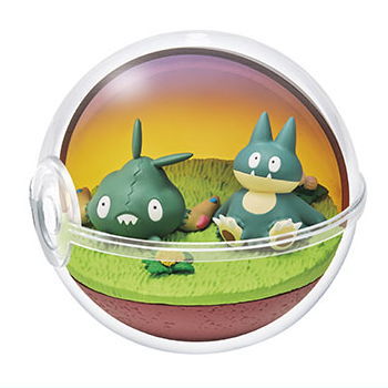 Pokemon Terrarium Collection Relaxing Time [6.Yabukuron & Gonbe]