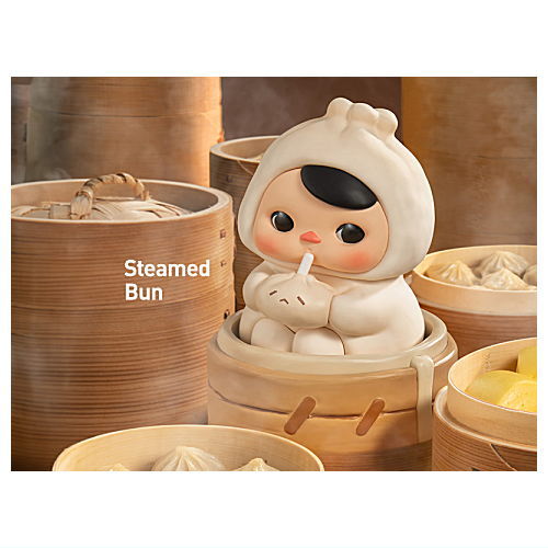 POPMART PUCKY The Feast series [7.Steamed Bun]