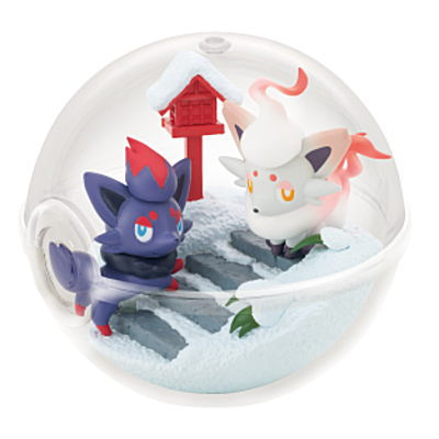Pokemon Terrarium Collection Part.14 [5.Zorua & Hisui zorua]