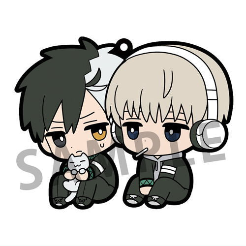 Rubber Mascot Buddy Colle WIND BREAKER [3.Haruka Sakura & Ren Kaji]