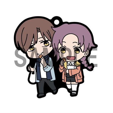 Rubber Mascot Buddy Colle Mononogatari [5.Suzuri & Kagami]