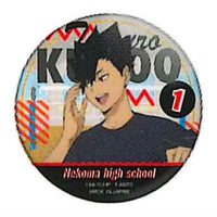 Color palette Haikyu!! Clean-up Can Badge [6.Tetsuro Kuroo]