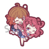 Rubber Mascot Buddy Colle Gakuen iDOLM@STER [6.Ume Hanami & Saki Hanami]