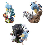 Puchirama EX Shangri-La Frontier VS Monster Diorama Collection [All 3 type set(Full Complete)]