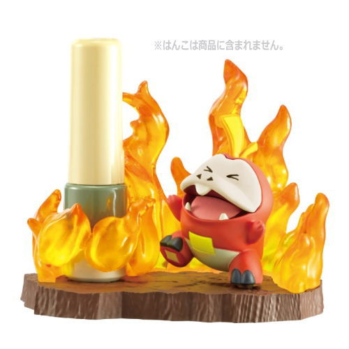 DesQ BATTLE on DESK Ver. Anime Pokemon [2.Hogator stamp stand]