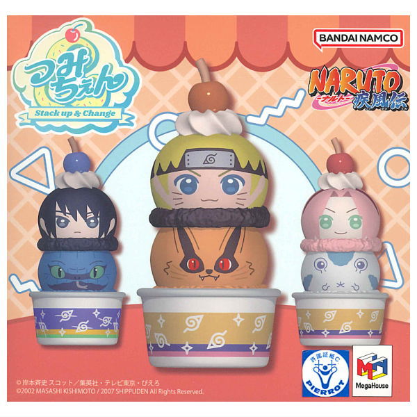 Stack Up & Change NARUTO Shippuden [All 6 type set(Full Complete)]