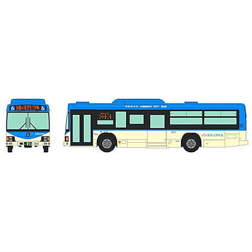 The Bus Collection Kawasaki City Bus Special [4.Isuzu Erga L-size non-step W-1838 (Washigamine)]