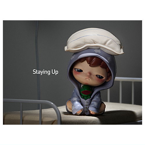 POPMART HIRONO Echo series [6.Staying Up]