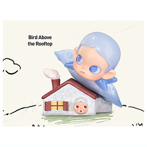 POPMART ZSIGA Borderline Drifter series [5.Bird Above the Rooftop]