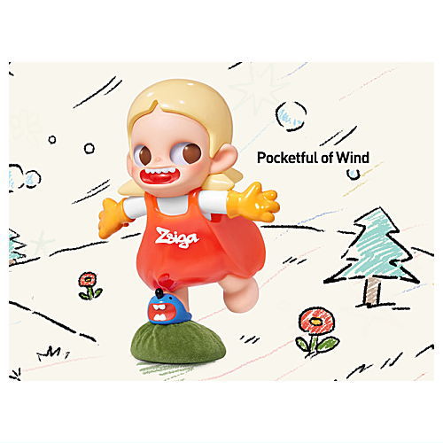 POPMART ZSIGA Borderline Drifter series [7.Pocketful of Wind]