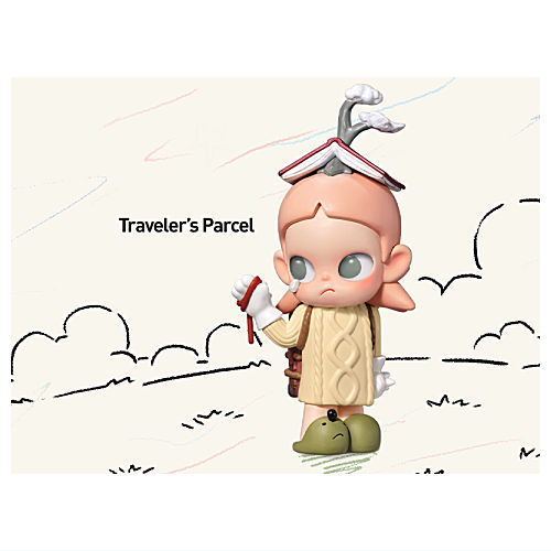 POPMART ZSIGA Borderline Drifter series [10.Traveler's Parcel]