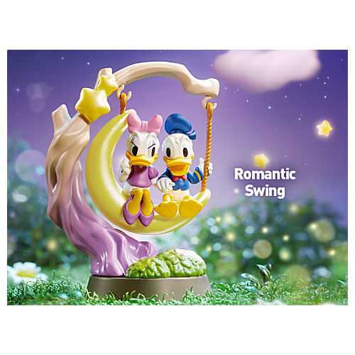 POPMART The Wonderful Dreams of Mickey and His Friends series scene set [2.Romantic Swing]