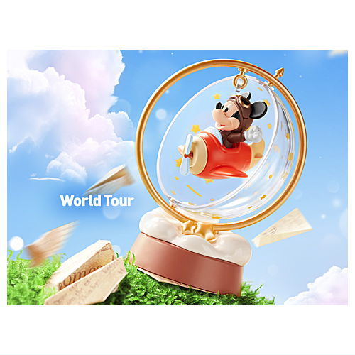 POPMART The Wonderful Dreams of Mickey and His Friends series scene set [8.World Tour]