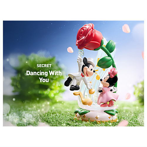 POPMART The Wonderful Dreams of Mickey and His Friends series scene set [9.Secret: Dancing With You]