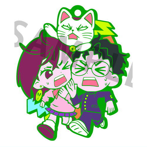 Rubber Mascot Buddy Colle TV Anime Dandadan [1.Momo & Okarun & Turbo-Granny (Maneki-neko)]