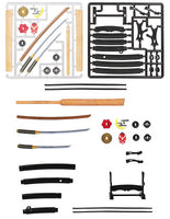 Pripra Figure Weapons Samurai Hobbies