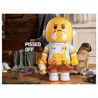 POPMART MEGA SPACE MOLLY 100% x emoji series [1.PISSED OFF]