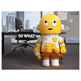 POPMART MEGA SPACE MOLLY 100% x emoji series [6.SO WHAT]